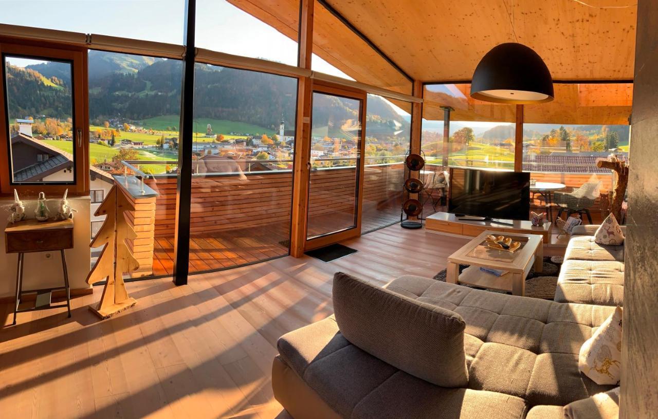 "Sunnseit" Appartement Soll Bagian luar foto