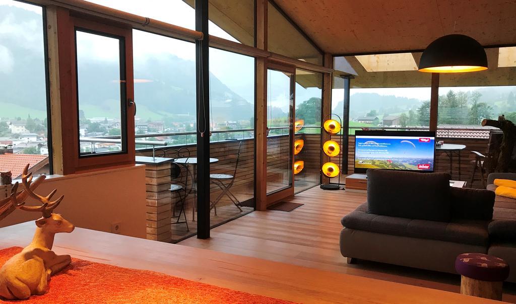 "Sunnseit" Appartement Soll Bagian luar foto